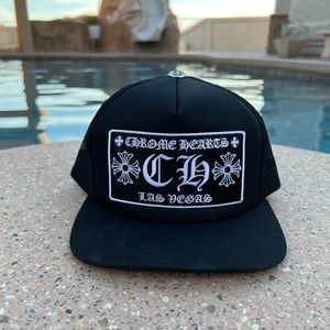 **SOLD** Chrome hearts Las Vegas trucker hat
